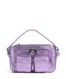 Núnoo Metallic Helena Bolsa tiracolo purple