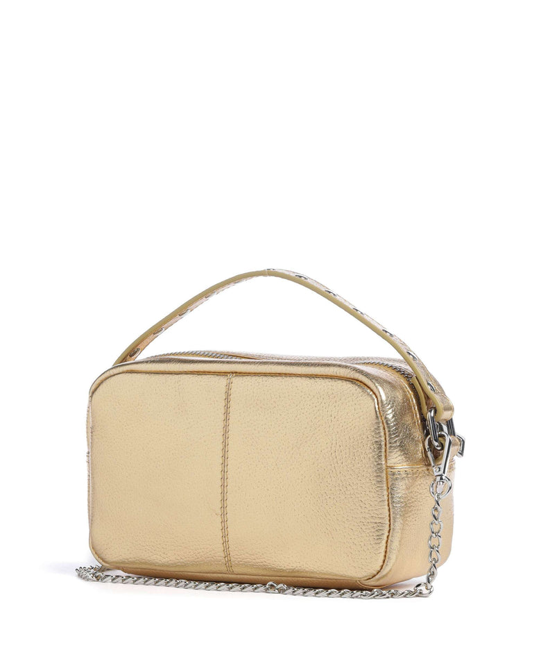 Núnoo Metallic Lyra Crossbody bag light gold