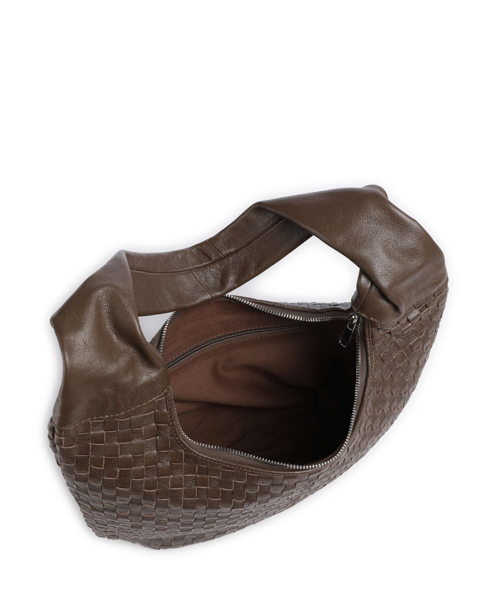 Núnoo Mountain Small Gabi Hobo bag dark brown