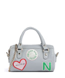 Núnoo Florence Small Maya Bolsa tiracolo light grey