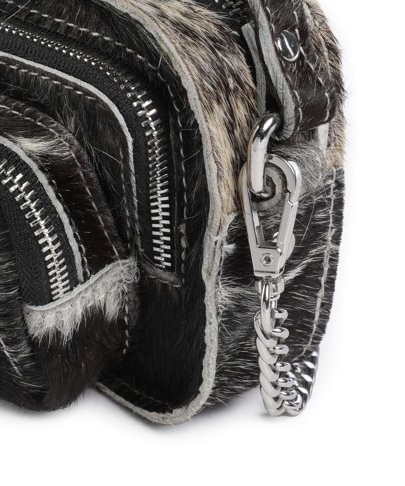 Núnoo Helena Crossbody bag black/white