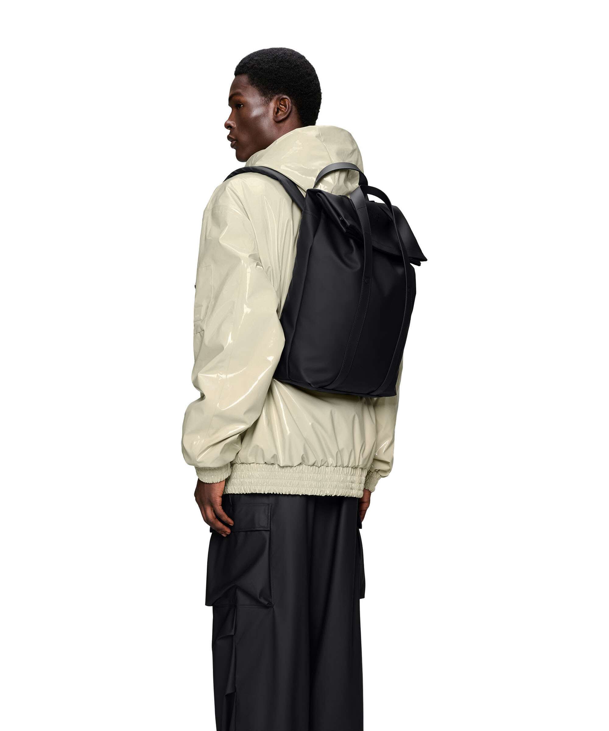 Rains 2 Way Backpack bag black