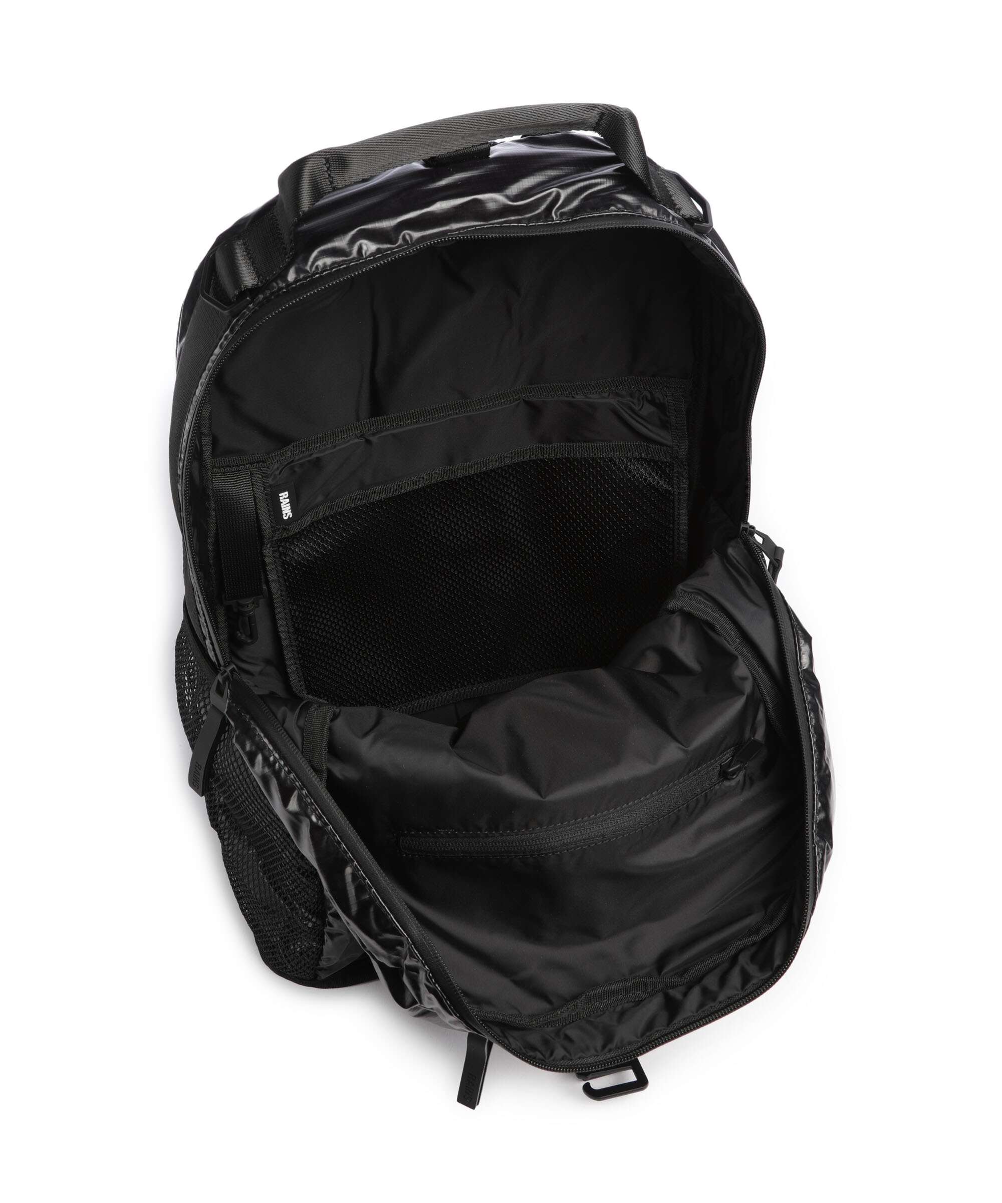 Rains Sibu Clip Front Backpack black