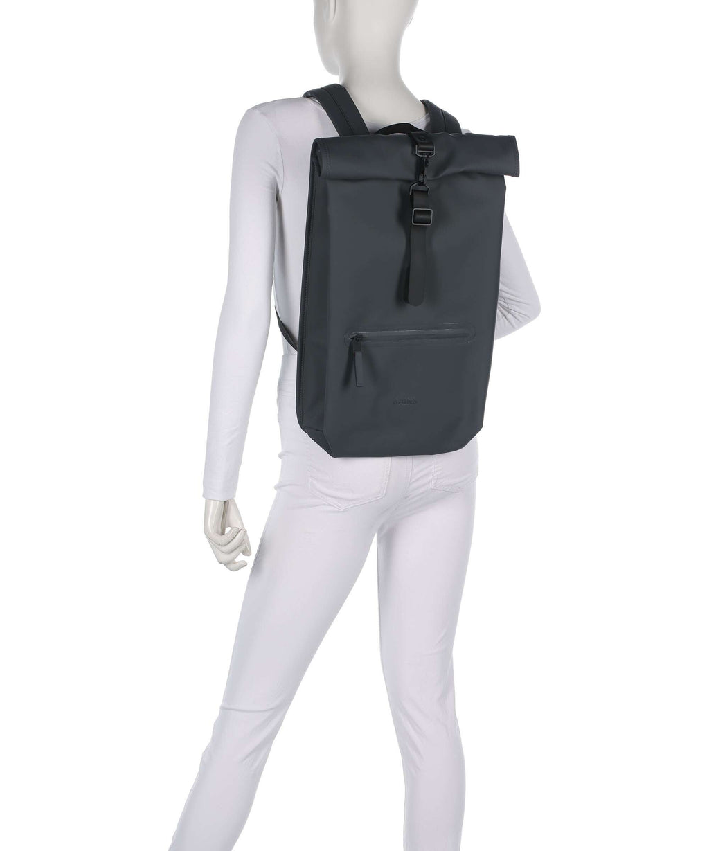 Rains Rolltop backpack dark grey