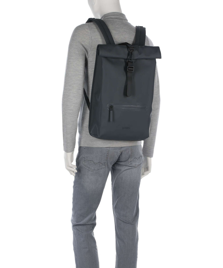 Rains Rolltop backpack dark grey