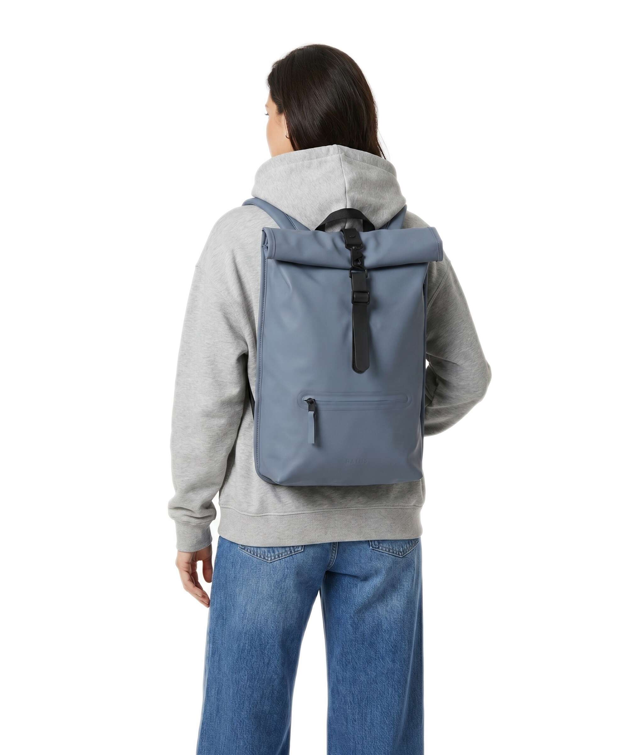 Rains Rolltop backpack blue dusk