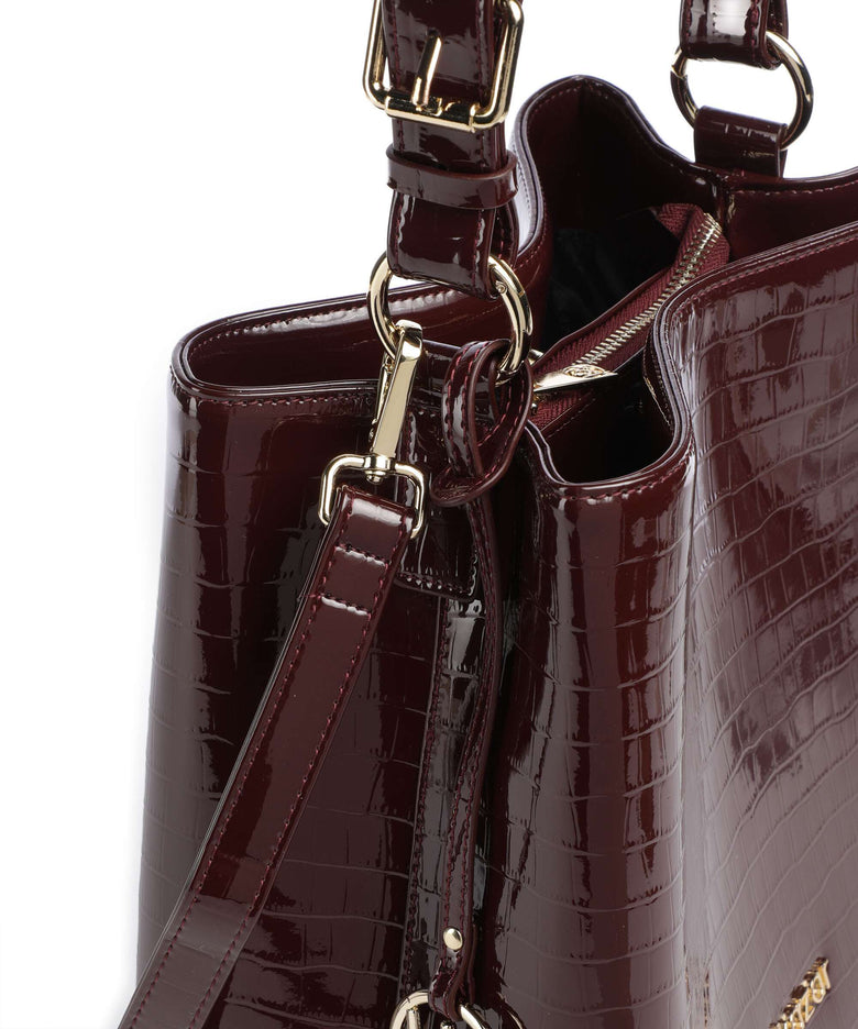 Kazar Victoria Bucket bag maroon