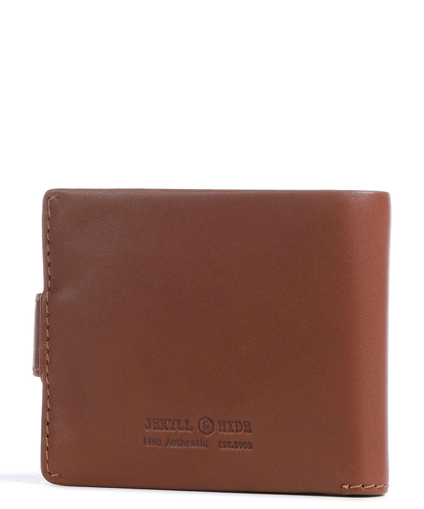 Jekyll & Hide Oxford RFID Wallet tan