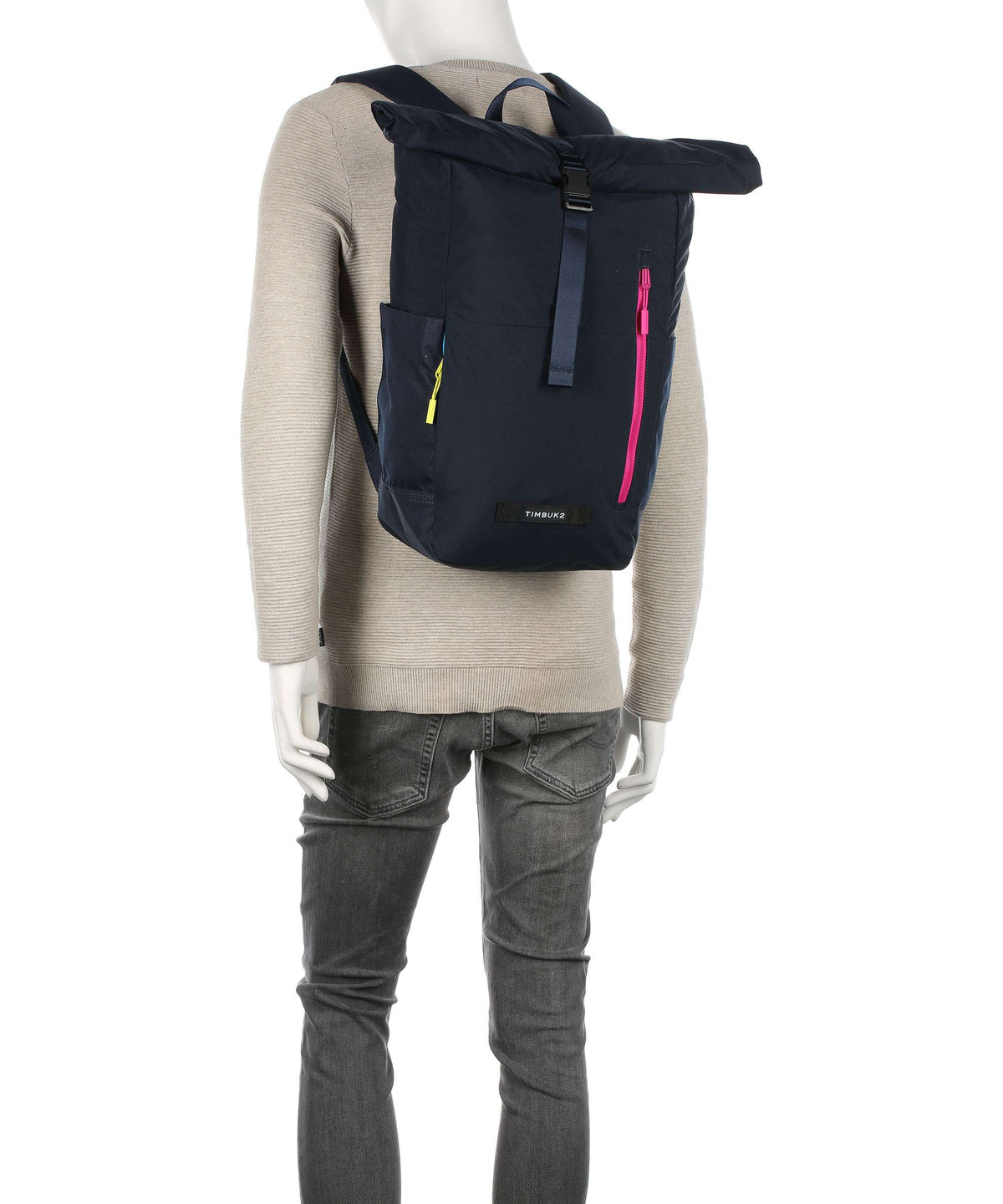Timbuk2 Tuck Pack Rolltop backpack gunmetalpop