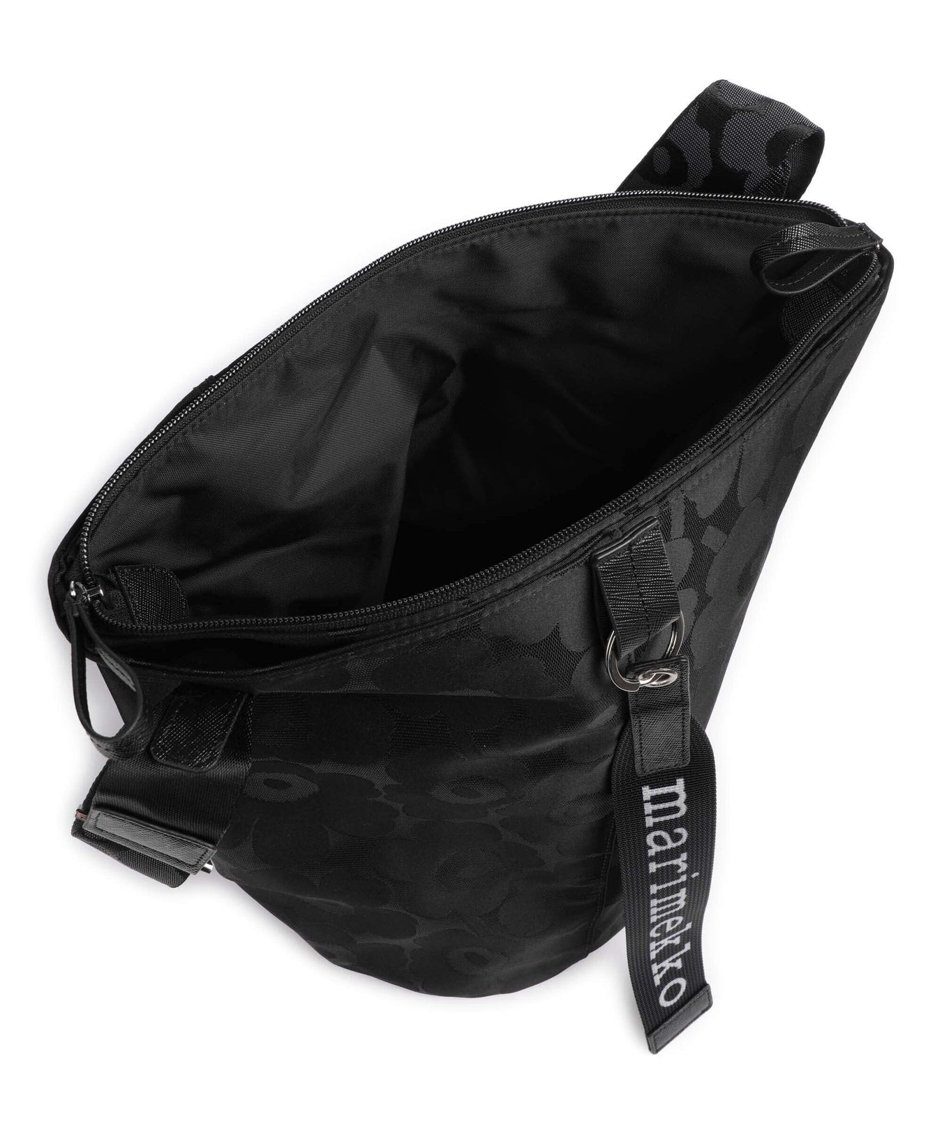 Marimekko Unikko All Day Hobo bag black