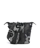 Marimekko Unikko Carry All Bolsa tiracolo grey/dark grey/black