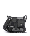 Marimekko Unikko Mini Bolsa tiracolo grey/dark grey/black