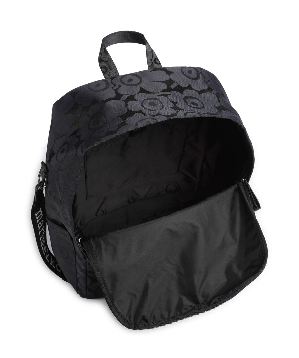 Marimekko Unikko Zip Top Backpack blue/dark blue