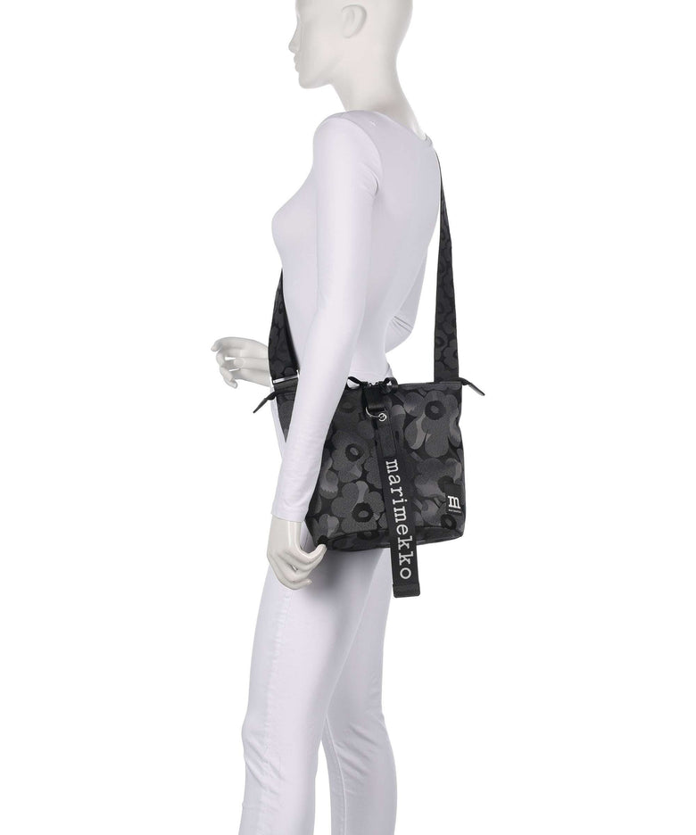 Marimekko Wear All Day Unikko Bucket bag grey/dark grey