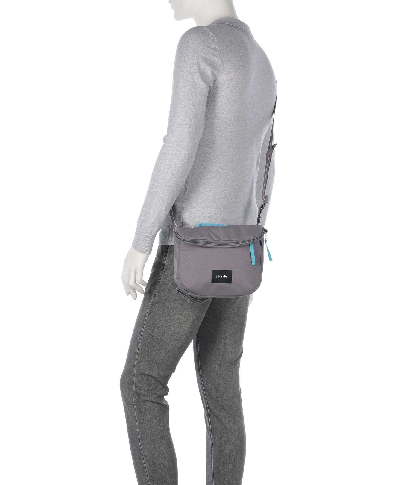 Pacsafe Go Saddle Crossbody bag stone
