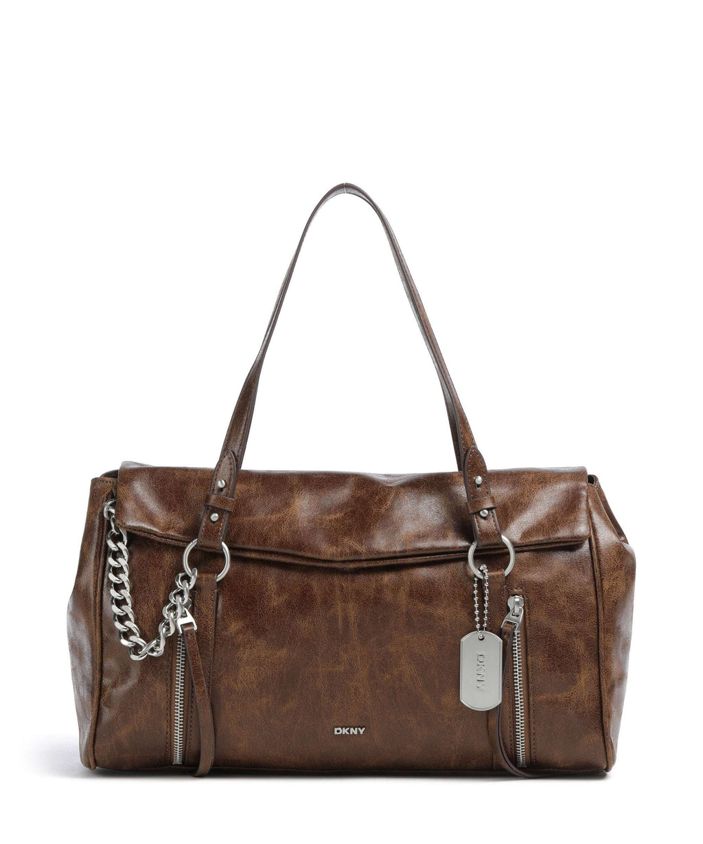 DKNY Skye Medium Shoulder bag walnut