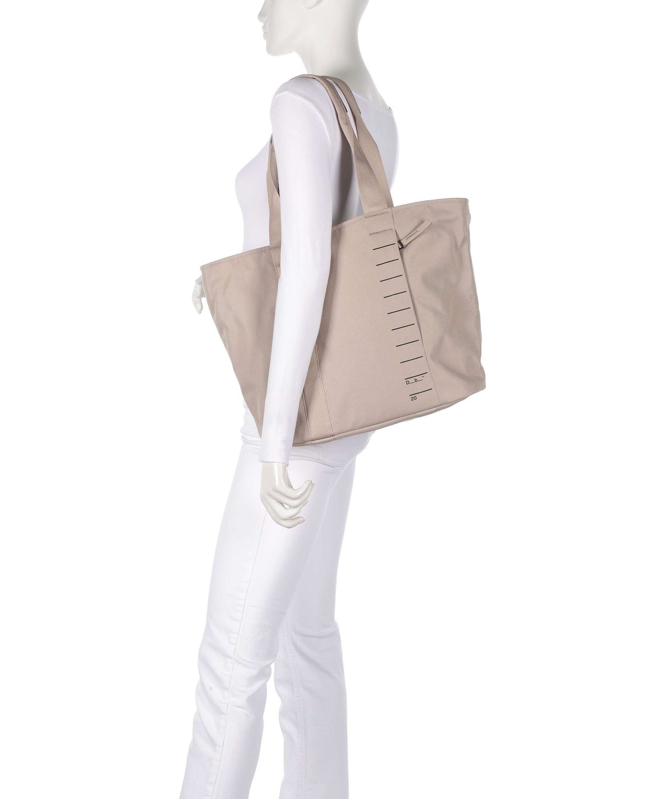Db Essential 20 Tote bag fogbow beige