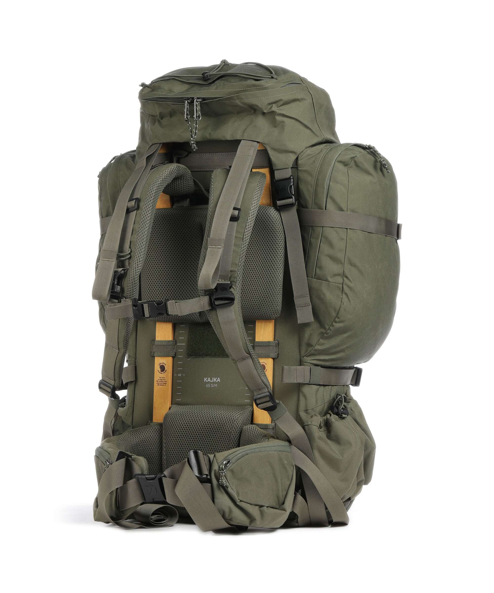 Fjällräven Kajka 65 S/M Trekking backpack green