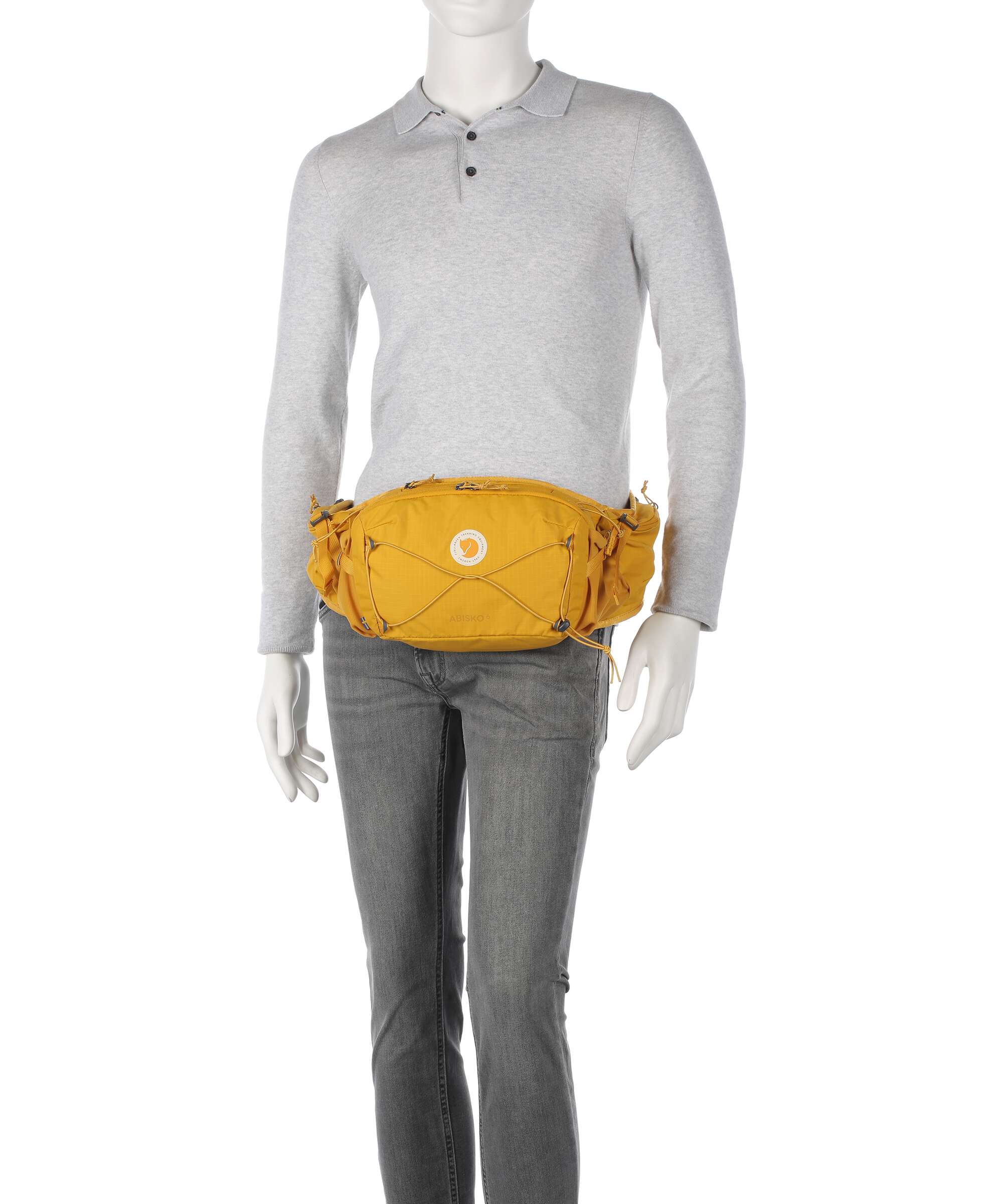 Fjällräven Abisko 6 Belt bag mustard yellow