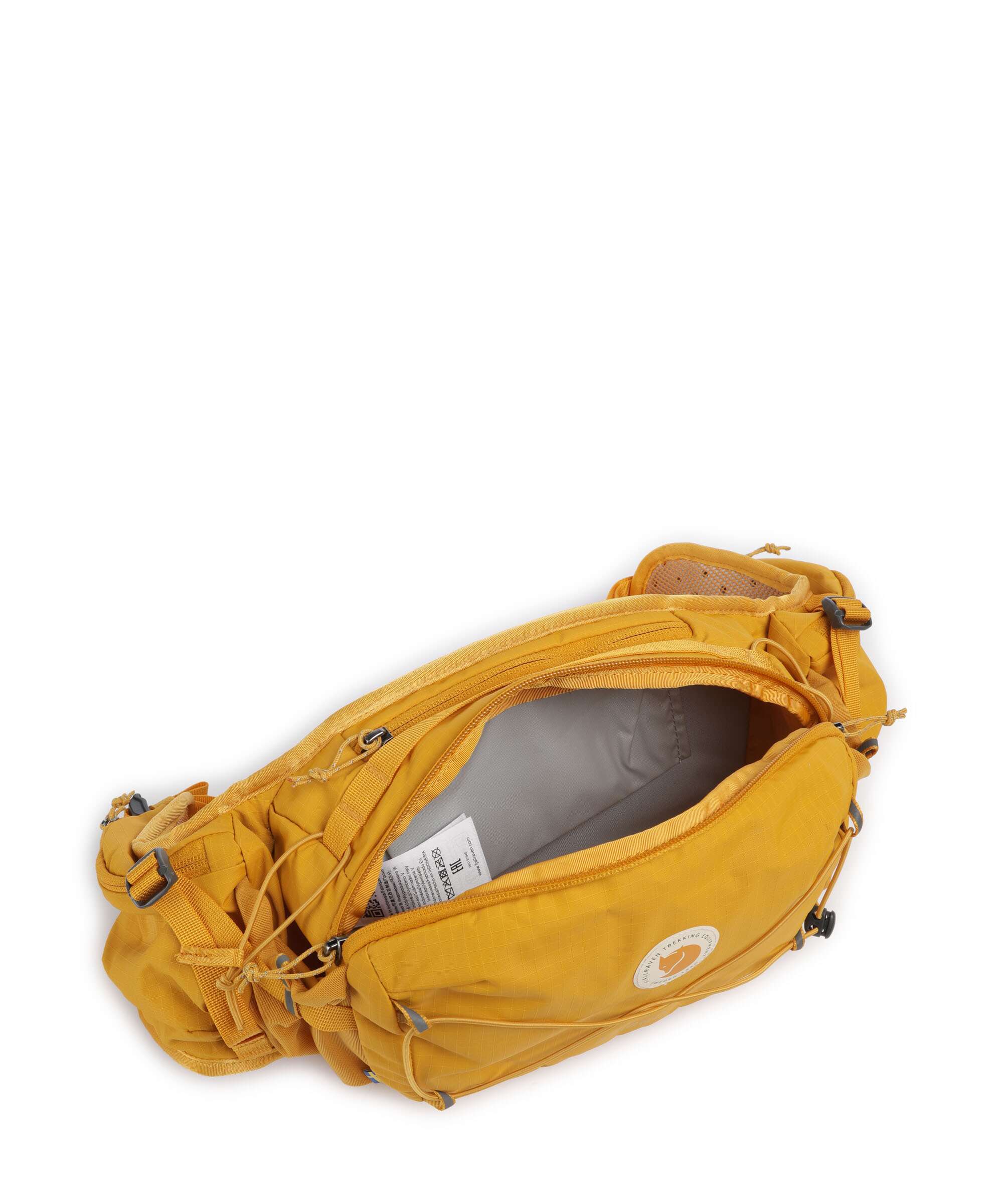 Fjällräven Abisko 6 Belt bag mustard yellow