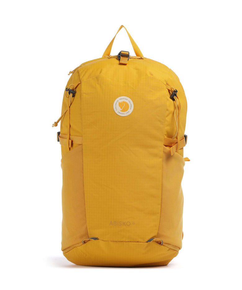 Fjällräven Abisko Soft 16 Trekking backpack mustard yellow