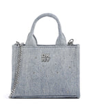 DKNY Hadlee Bolsa tiracolo light denim