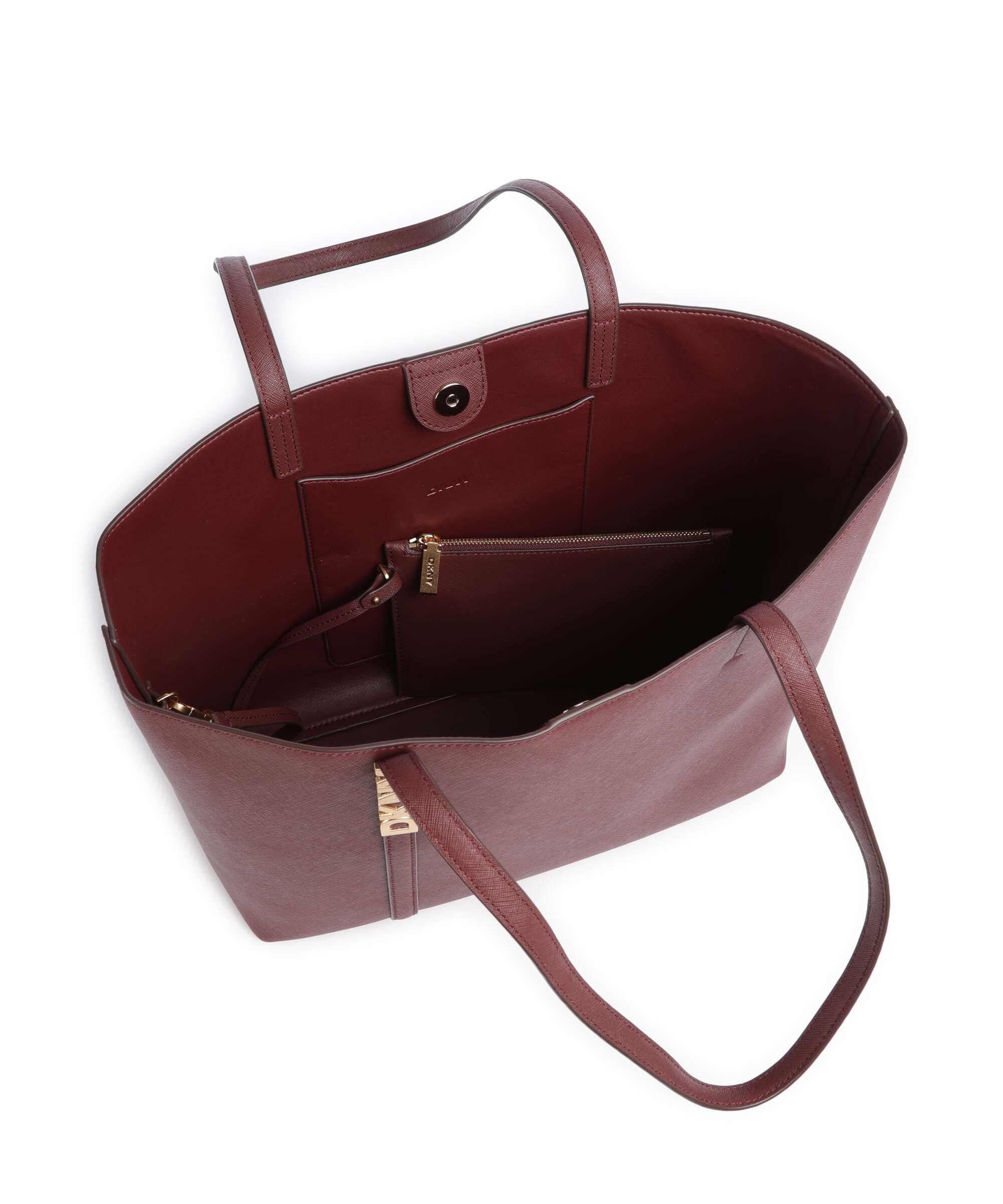 DKNY Avril Tote bag aged wine