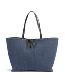 DKNY Nicole bolsa shopper denim/black