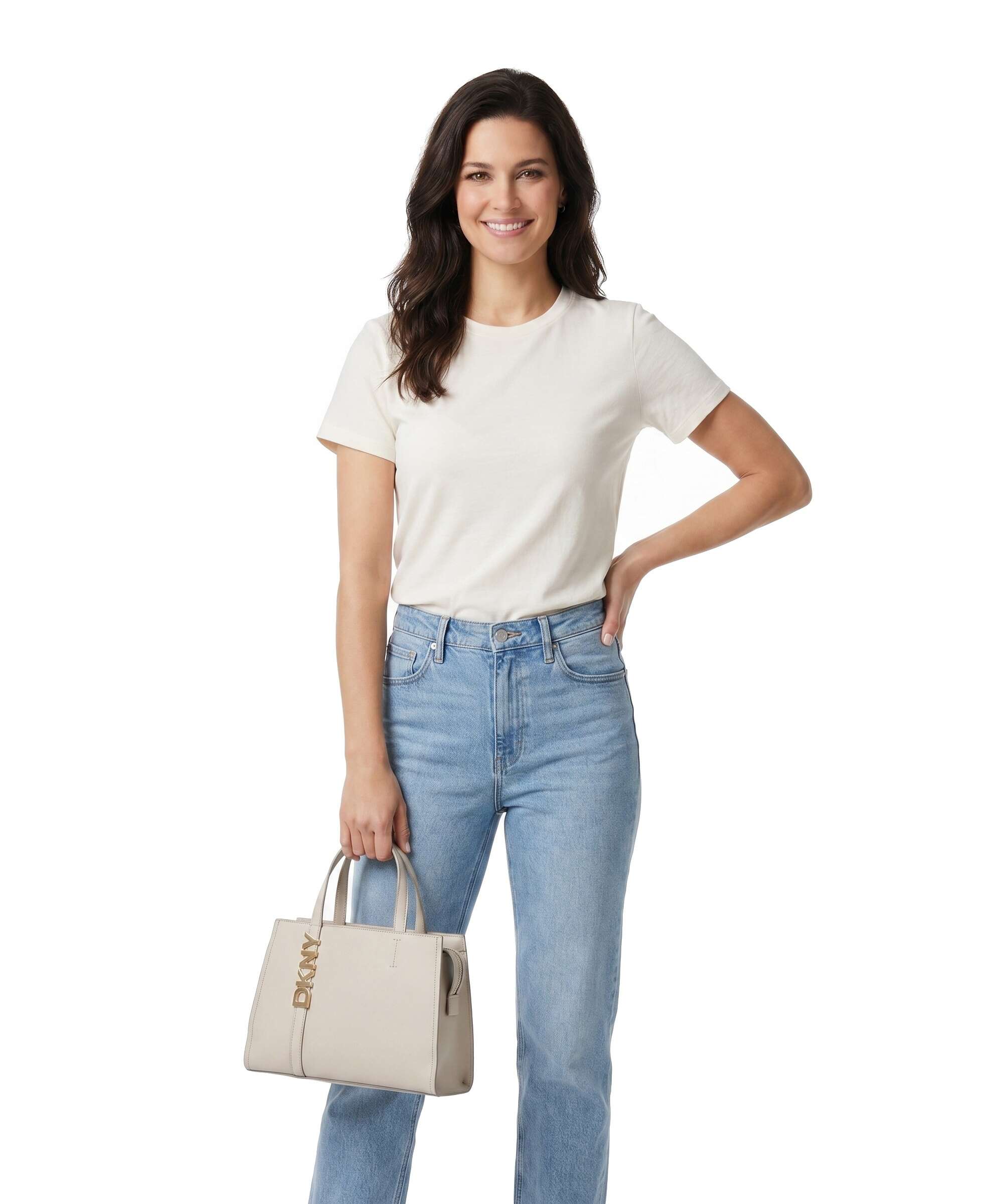 DKNY Avril Handbag light taupe