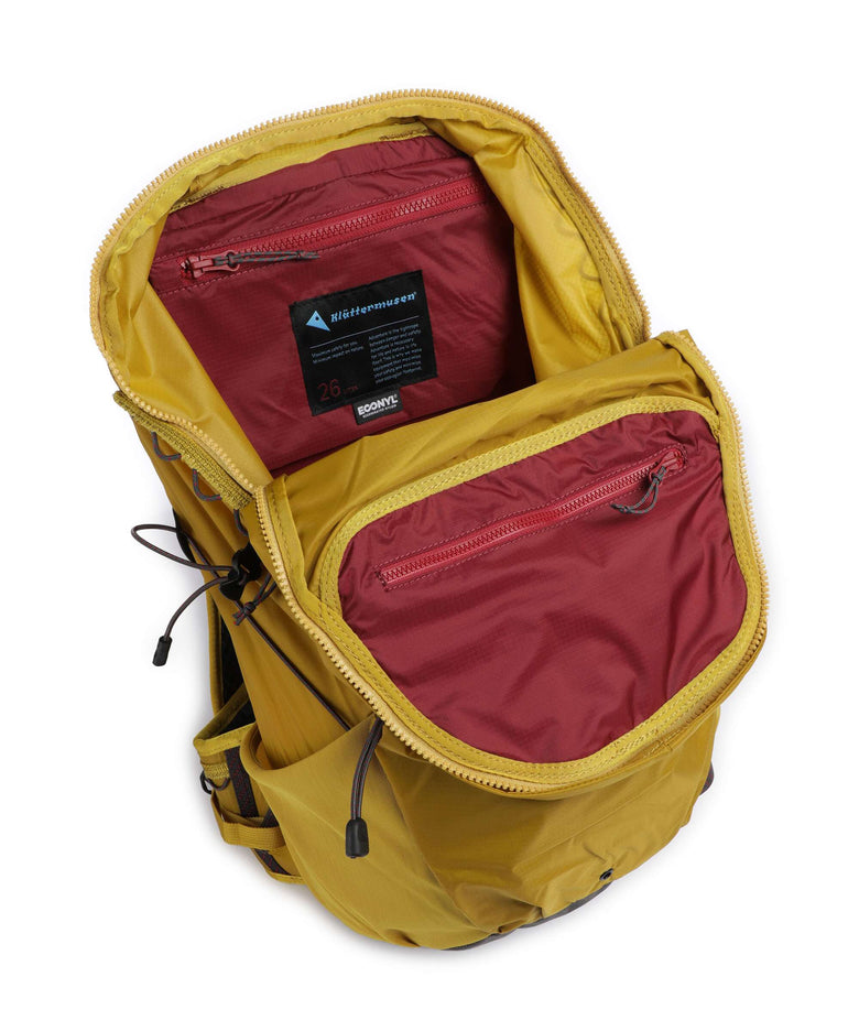 Klättermusen Gilling 26 Hiking backpack gold