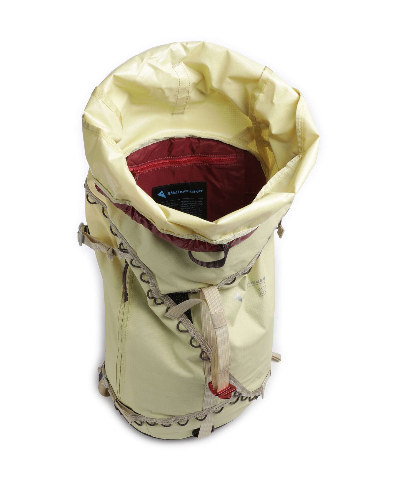 Klättermusen Ull 20L Hiking backpack lemon mist