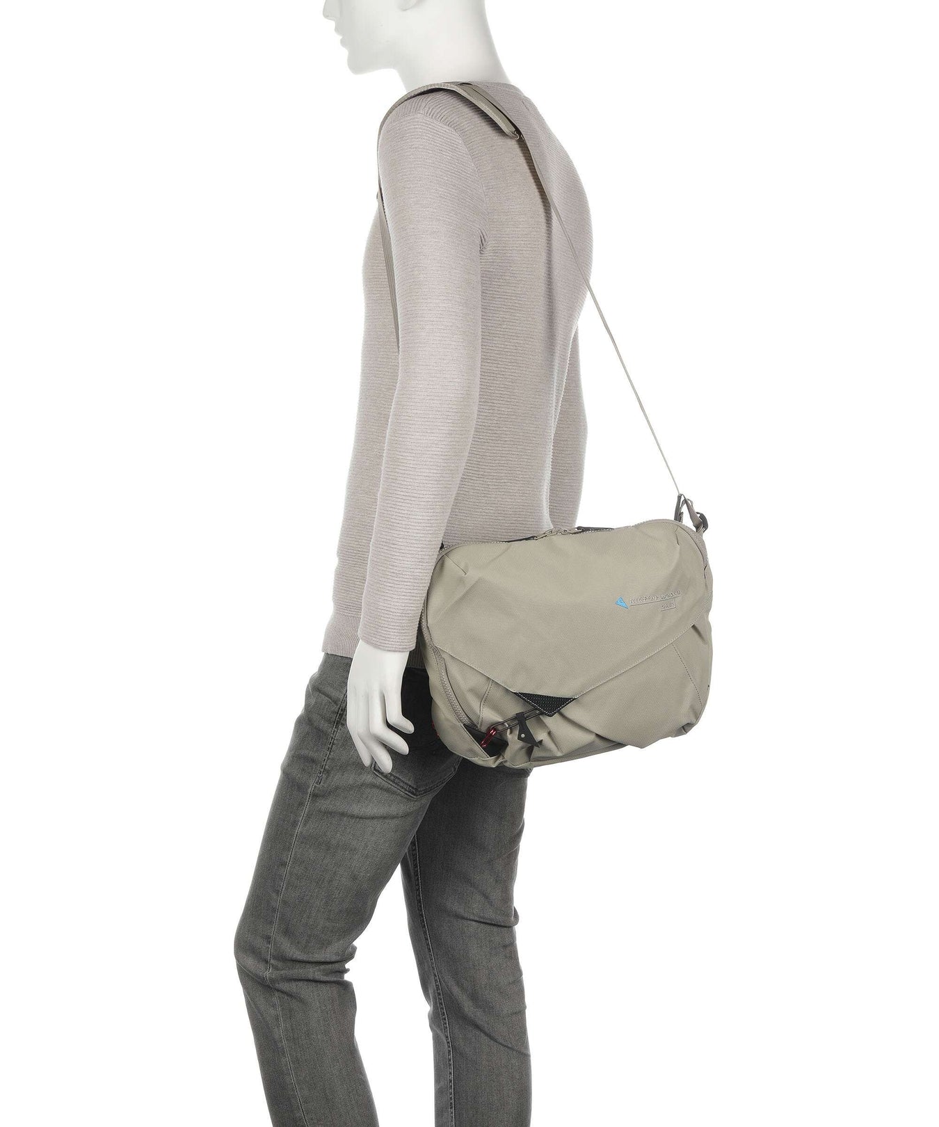 Klättermusen Gaut Briefcase silver/creme