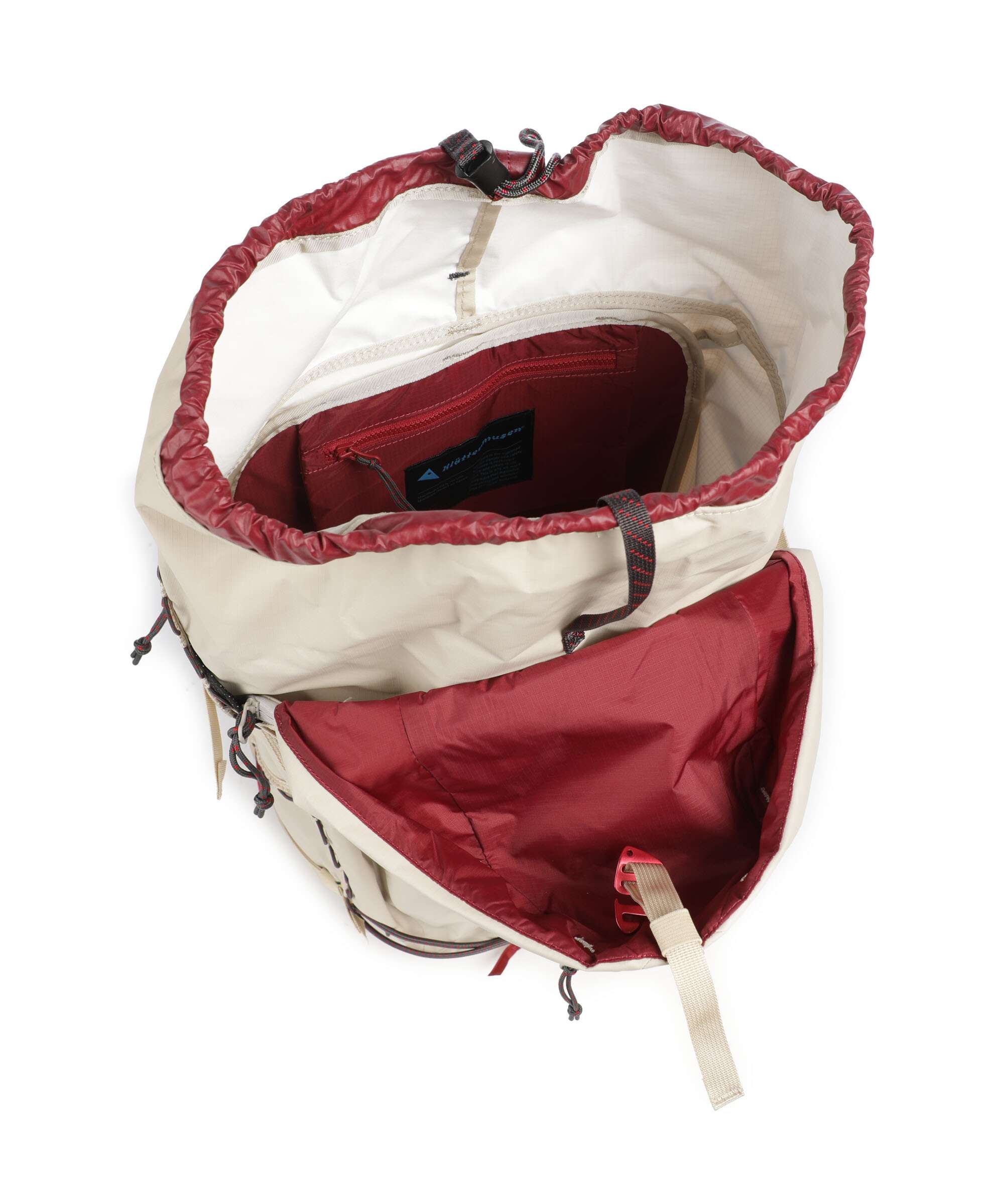 Klättermusen Gyme 35 Hiking backpack silver/creme