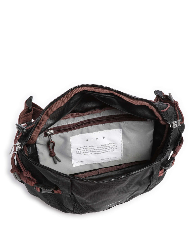 Sandqvist Hike Allterrain Fanny pack black