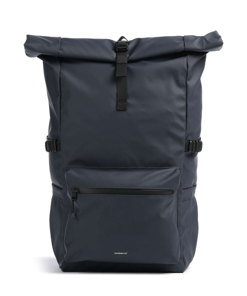 Sandqvist Stream L Rolltop backpack navy