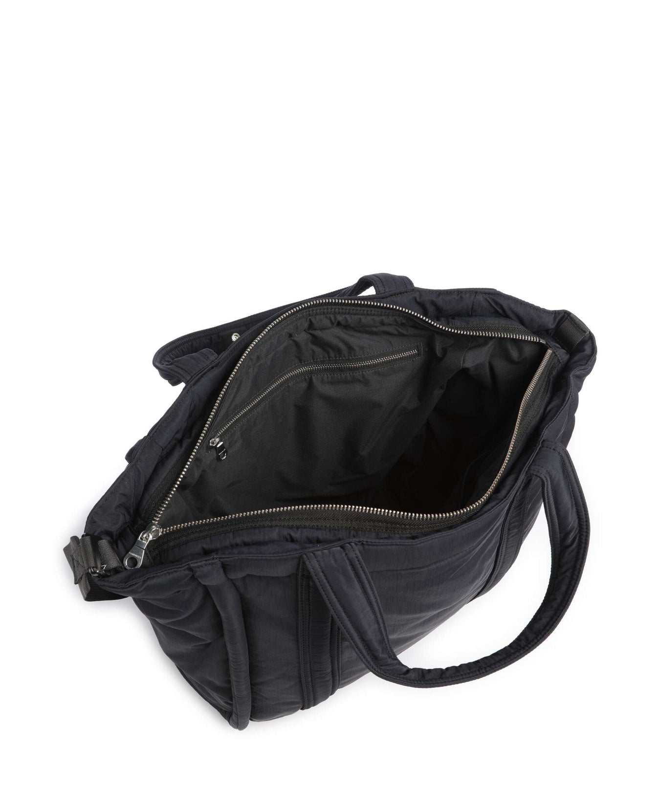 Sandqvist Curve L Tote bag black