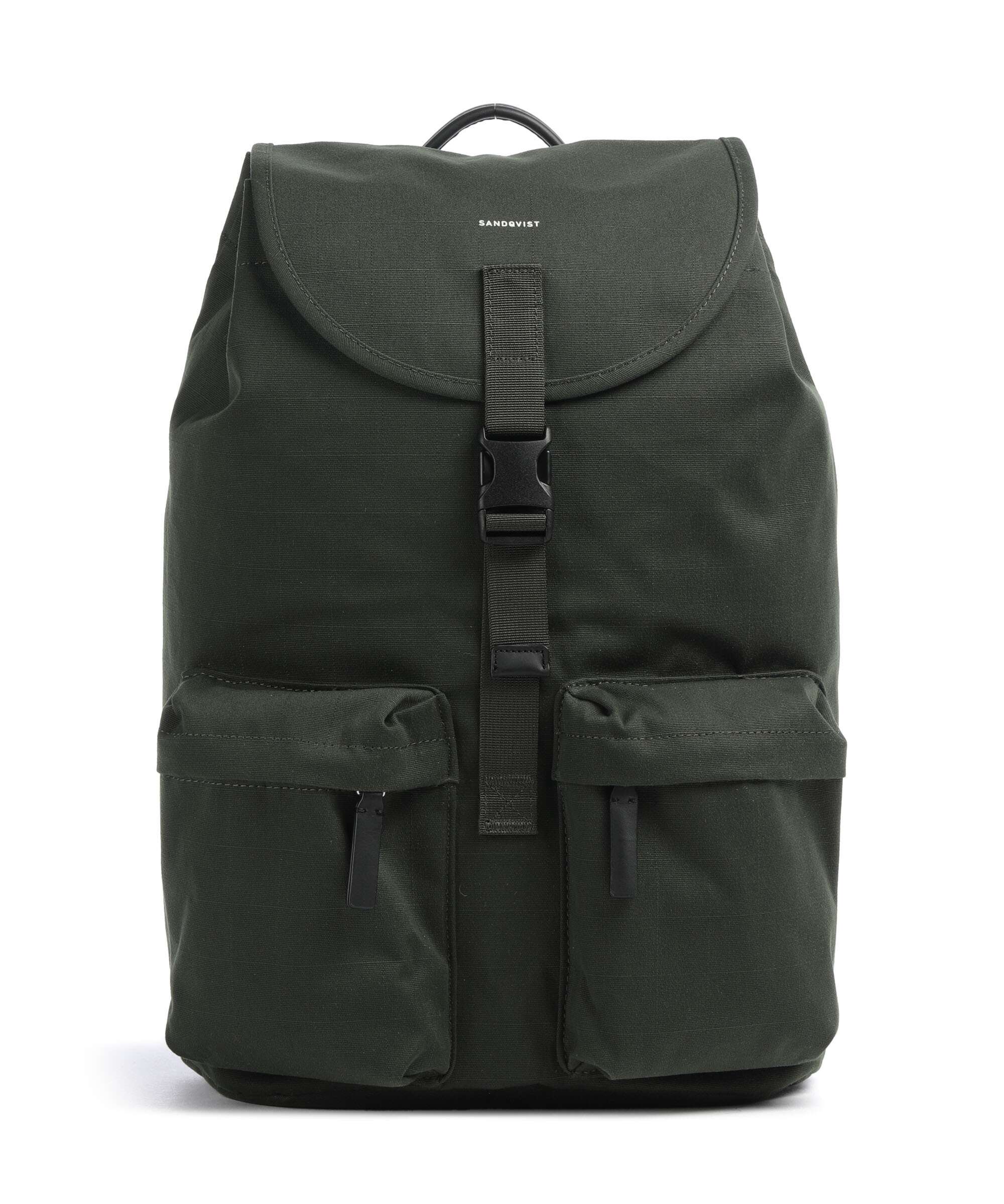 Sandqvist Everyday Originals Laptop backpack dark green