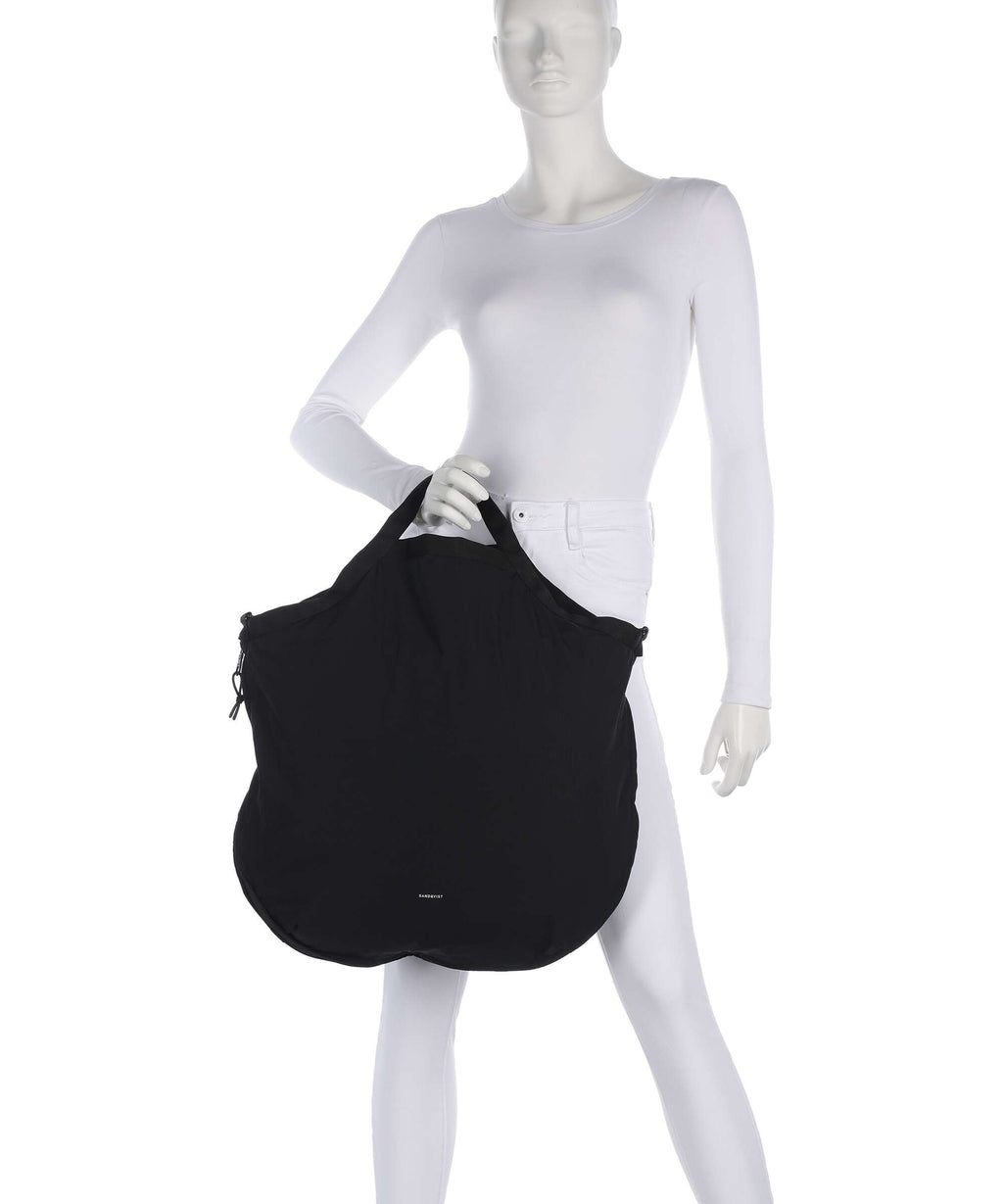 Sandqvist Grid Handbag black