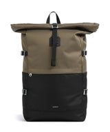 Sandqvist Icon L Mochila Rolltop multi olive