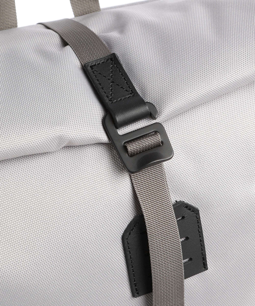 Sandqvist Icon L Rolltop backpack light grey