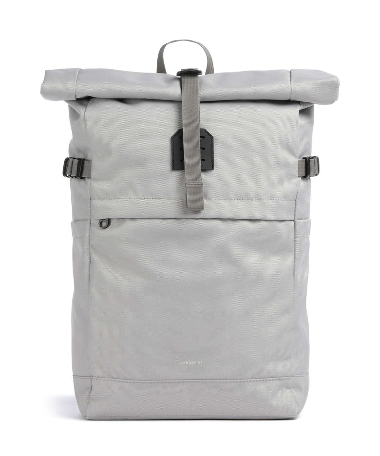 Sandqvist Icon M Rolltop backpack light grey