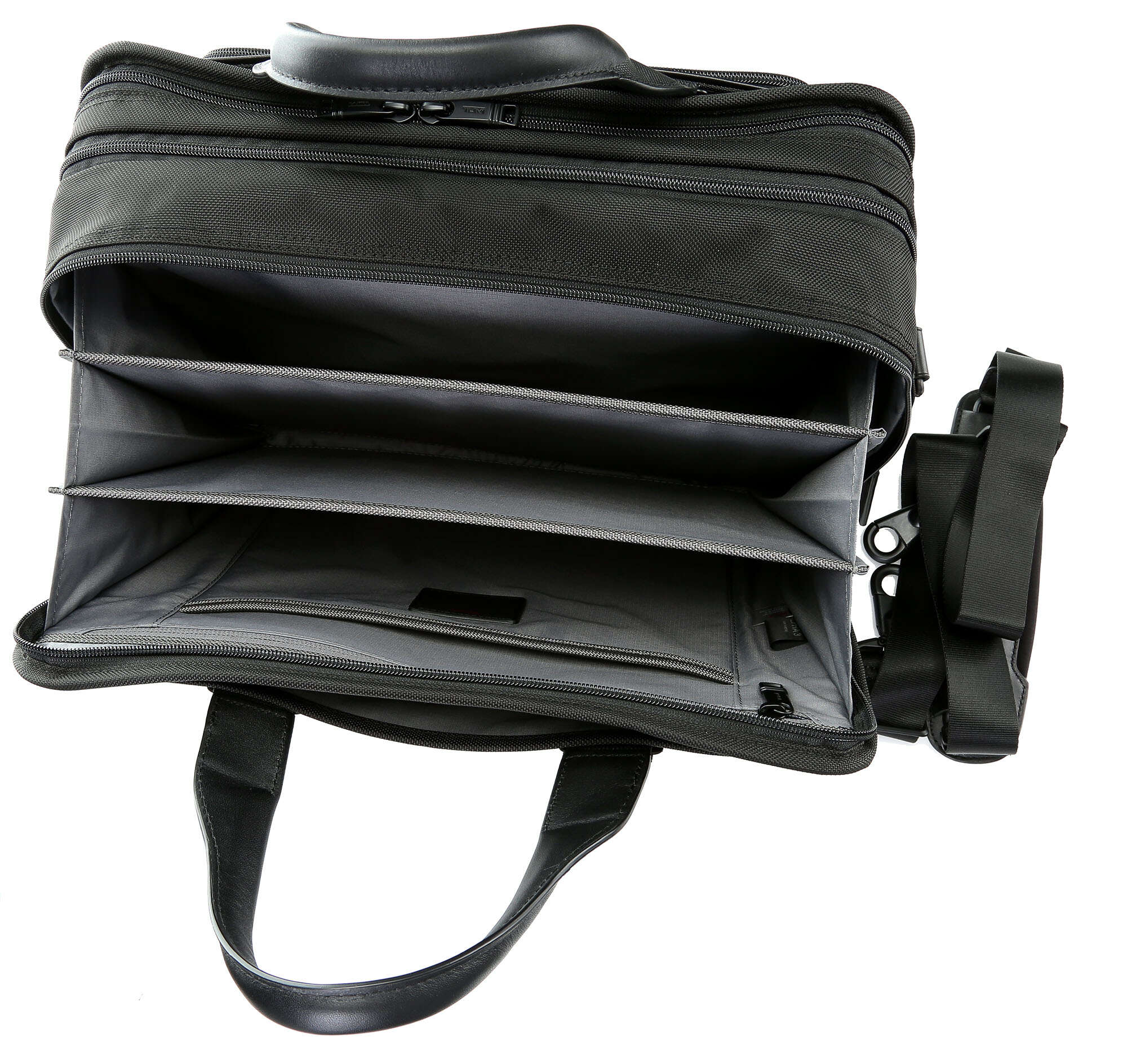 tumi Alpha 3 Briefcase black