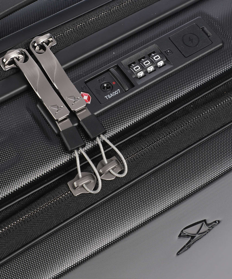 Pack Easy ReNew Genius Rolling briefcase black