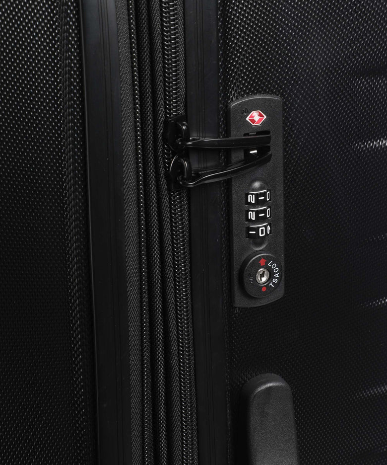 Pack Easy Clipper-Kosmo Spinner (4 wheels) black