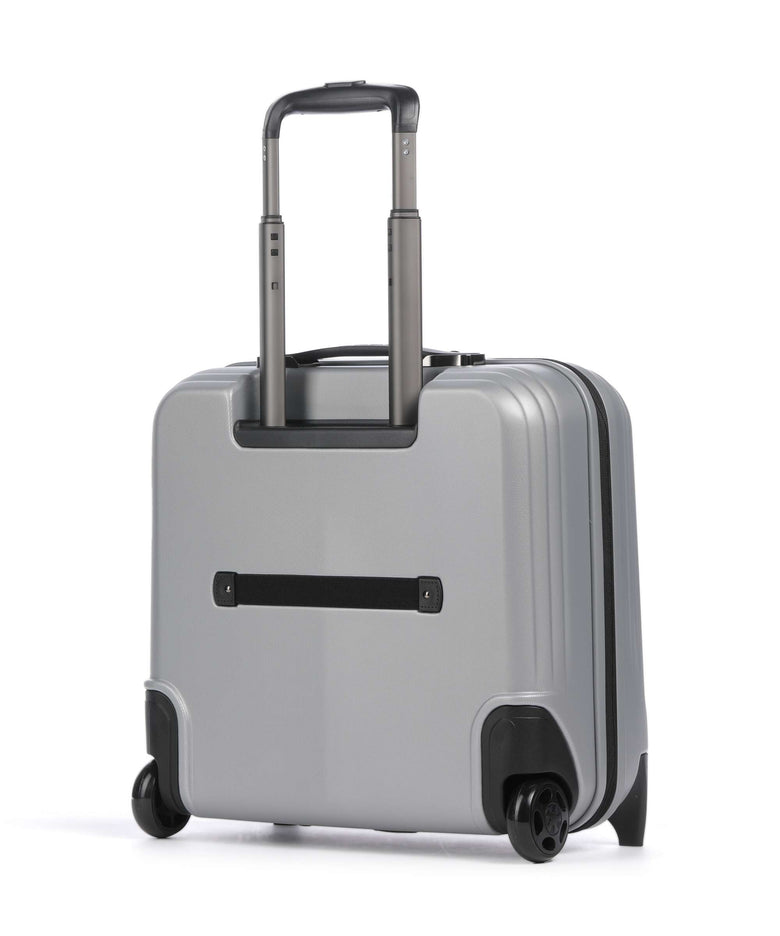 Pack Easy ReNew Genius Rolling briefcase silver