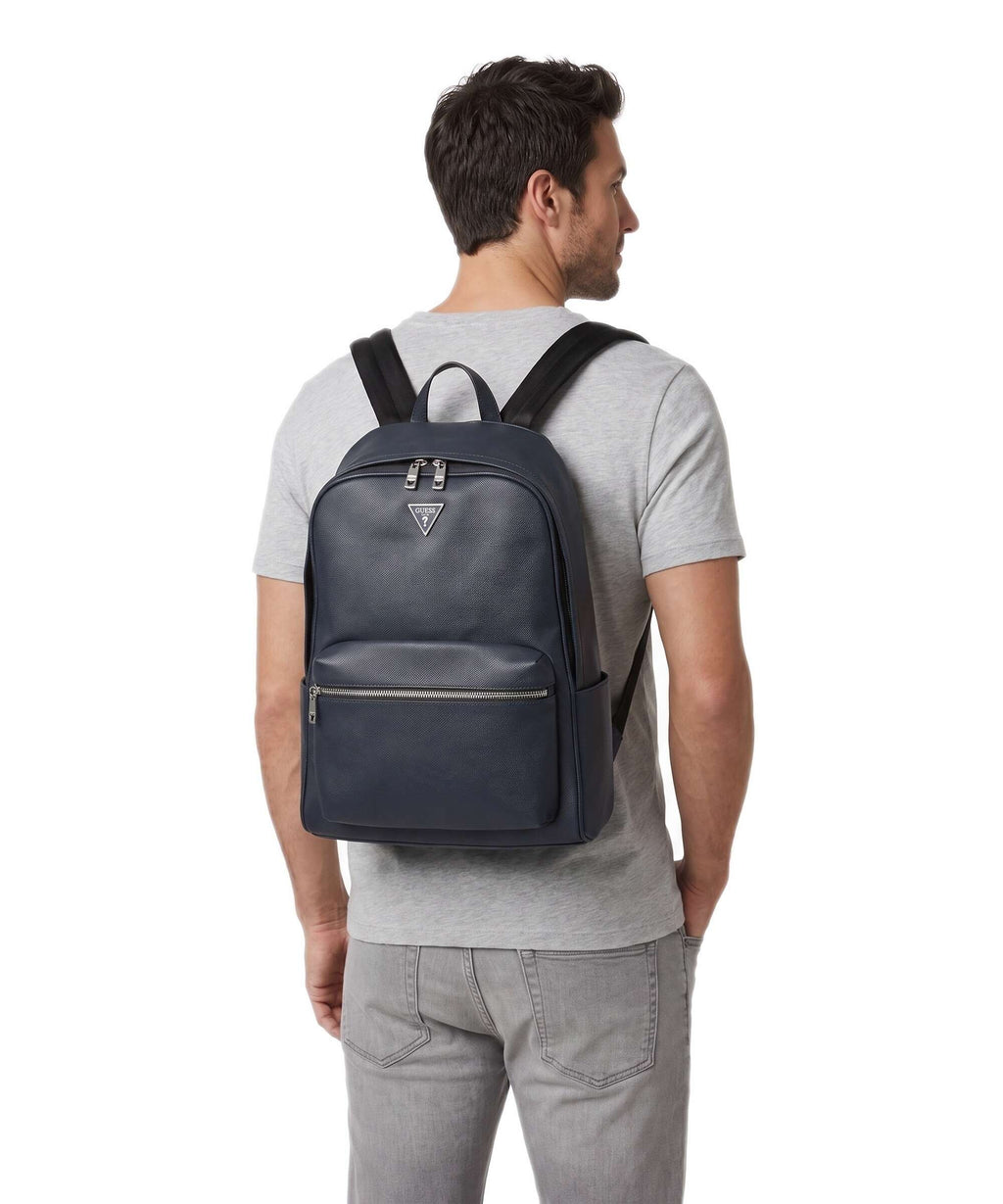 Guess Milano Squared Backpack blue navy