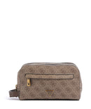 Guess Milano bolsa de higiene beige/brown