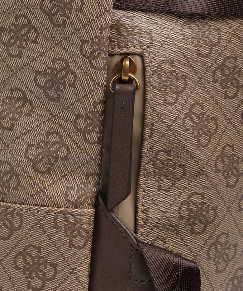 Guess Vezzola Eco Backpack beige/brown