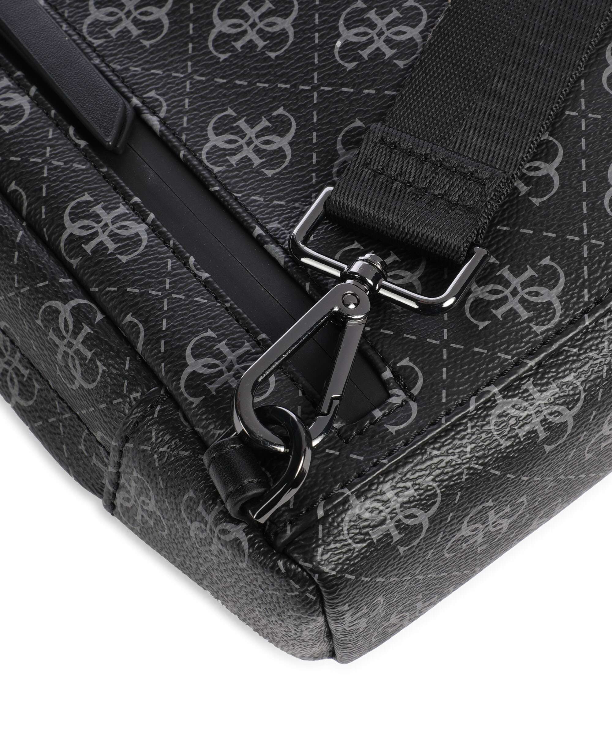 Guess Milano Eco Sling bag dark black