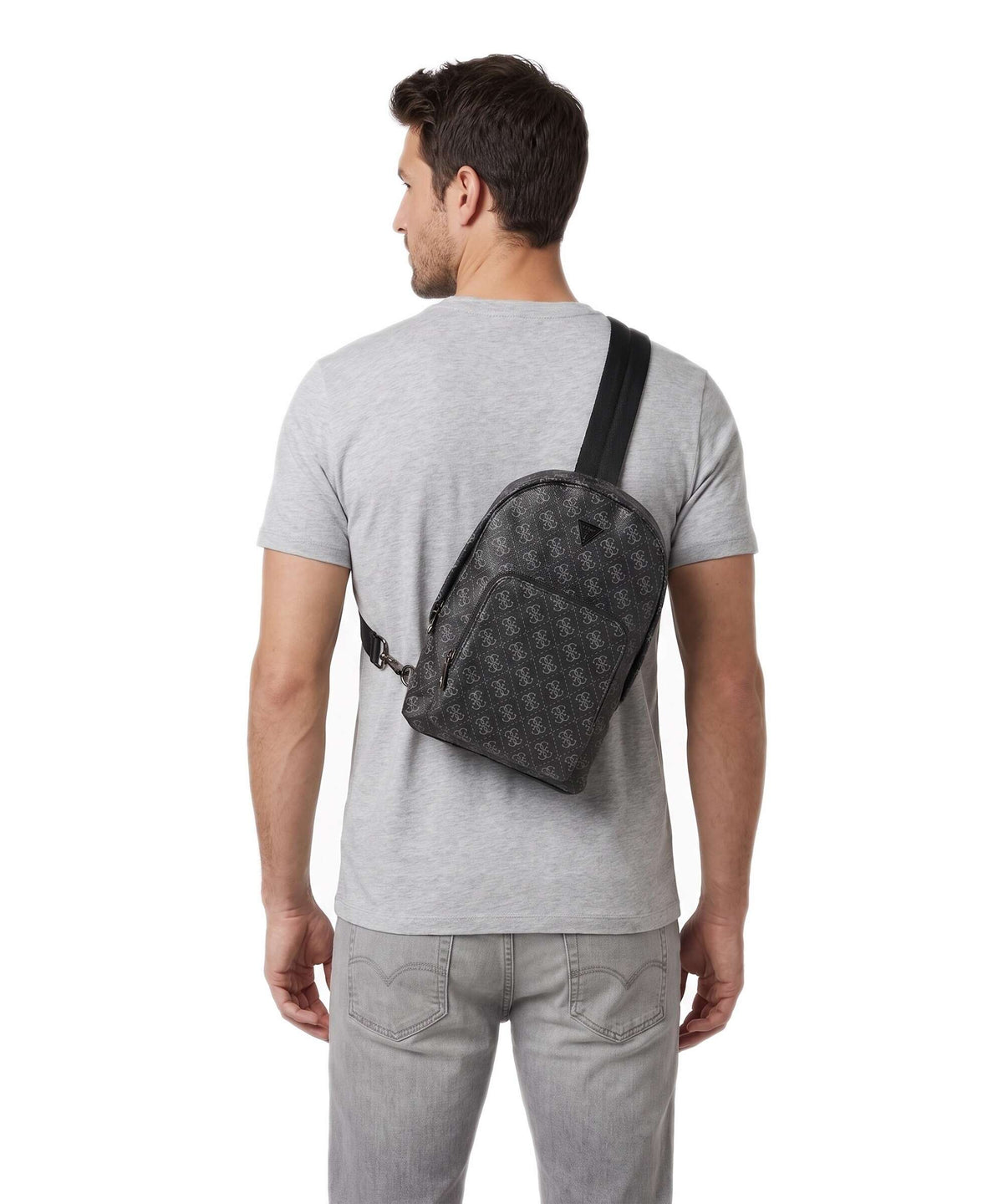 Guess Milano Sling bag dark black